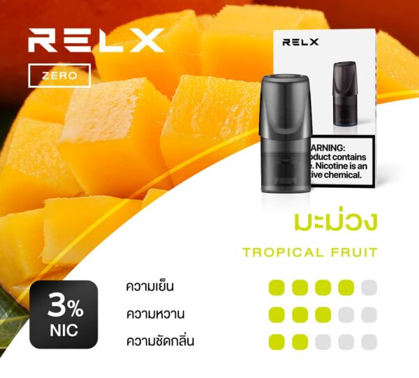 RELX Zero Pods - TROPICAL FRUIT