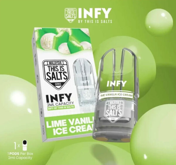 INFY pod - Lime Vanilla Ice Cream