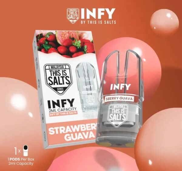 INFY pod - Strawberry Guava