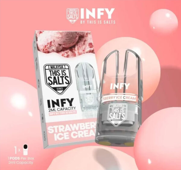 INFY pod - Strawberry Ice Cream