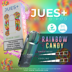 JUES Plus - Rainbow Candy