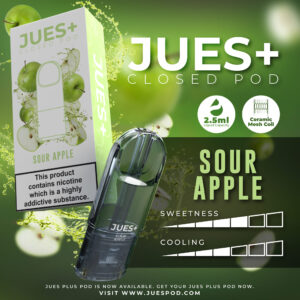 JUES Plus -Sour Apple